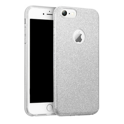 Shining Case do SAMSUNG GALAXY A73 5G Srebrny