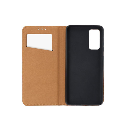 Kabura SMART PRO Book skórzana do IPHONE SE 2025 brązowy