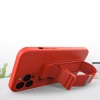 Rope Case Silicone Case with Lanyard Purse Lanyard Strap for Xiaomi Redmi Note 11 Pro Black
