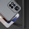 Dux Ducis Fino case cover covered with nylon material Xiaomi Poco X4 NFC 5G blue