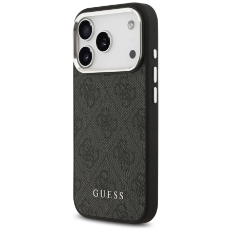 Guess 4G Classic Logo MagSafe case for iPhone 17 Pro - black