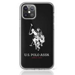 US Polo USHCP12LTPUHRBK iPhone 12 6,7" Pro Max czarny/black Shiny Big Logo