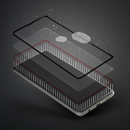 Szkło Hartowane 5D IPHONE 14 PRO MyScreen DIAMOND GLASS LITE edge Full Glue