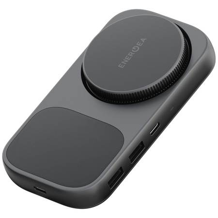 Stacja dokująca Energea WiDock Plus 7w1  USB-C 3.1 z Qi2 grafitowy