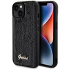 Guess nakładka do iPhone 14 6,1&quot; GUHCP14SPSFDGSK HC SEQUIN SCRIPT METAL czarna