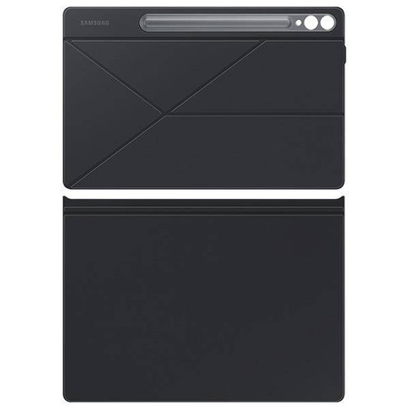 Flip case with stand for Samsung Galaxy Tab S9+ Smart Book Cover - black