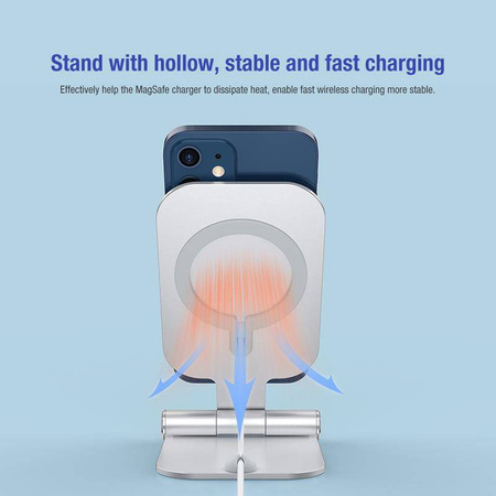 Nillkin MagLock - Aluminiowa podstawka / stojak do iPhone Magsafe