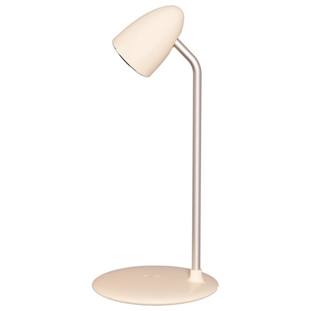 Proove Lampka biurkowa Modern LED 10W    z ład. indukcyjną 15W beżowy/beige