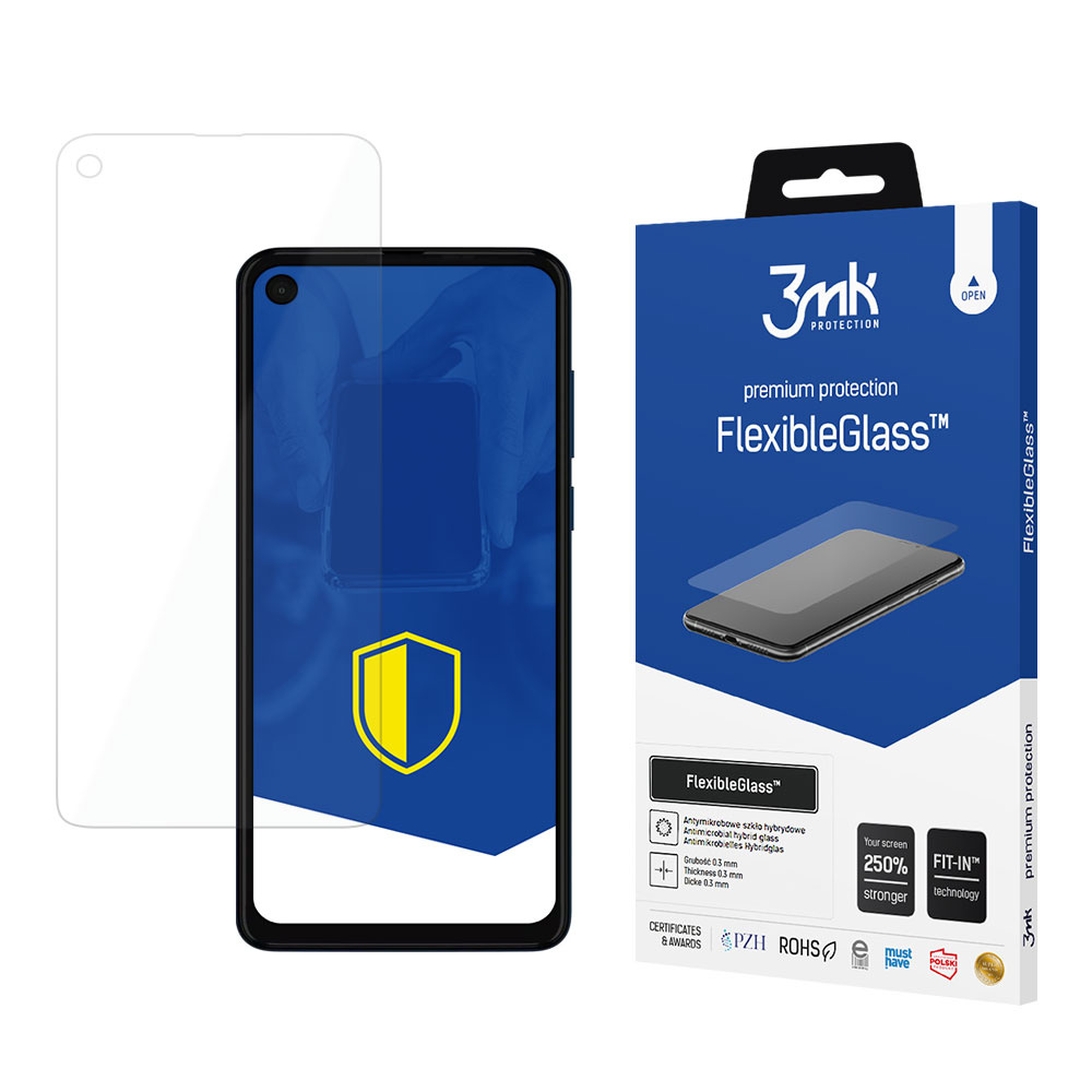 3MK FlexibleGlass Motorola One Vision Szkło Hybrydowe