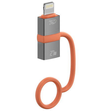 Adapter 4smarts USB-C do Lightning PD    27W szary 2szt