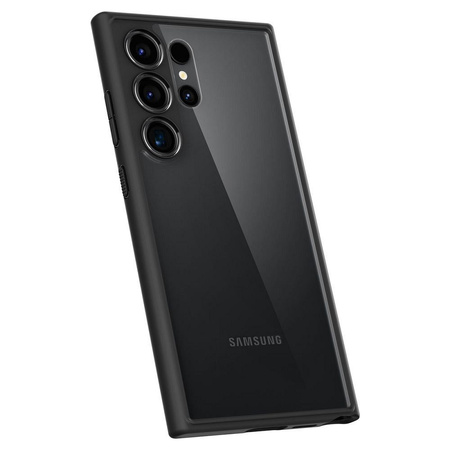 Etui Spigen Ultra Hybrid na Samsung Galaxy S24 Ultra - czarny mat