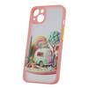 Nakładka Ultra Trendy do iPhone 14 Pro 6,1&quot; Travel różowa