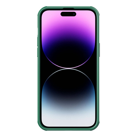 Nillkin CamShield S Case for iPhone 14 Pro Max armored cover camera cover green
