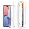 TEMPERED GLASS Spigen GLAS.TR &quot;EZ FIT&quot; FC IPHONE 15 BLACK