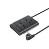 Yesido MC08 Przedłużacz 10w1 (EU) 2650W 6xUSB-A, BLACK / CZARNY