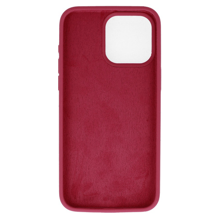 Silicone Lite Case do Iphone 13 Pro Max bordowy