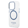 Guess Metal Outline Magsafe - Etui iPhone 14 Pro (przezroczysty)