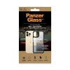 PanzerGlass ClearCase antibakterielle, nach Militärstandard zertifizierte Hülle für iPhone 13 Pro Max – transparent und schwarz
