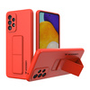 Wozinsky Kickstand Case silicone stand cover for Samsung Galaxy A73 red