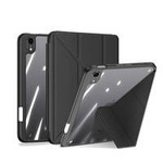 Dux Ducis Magi case for iPad mini 2021 smart cover with stand and storage for Apple Pencil black