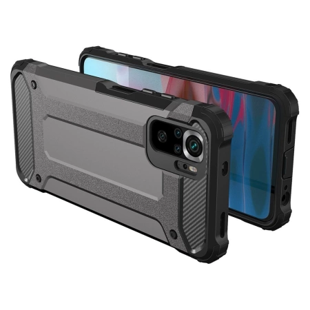 Hybrid Armor gepanzerte Hybridhülle Abdeckung Xiaomi Redmi Note 11 Pro+ 5G (China) / 11 Pro 5G (China) / Mi11i HyperCharge / Poco X4 NFC 5G schwarz