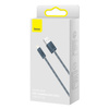 Baseus kabel do iPhone USB - Lightning 1m, 2,4A szary (CALD000416)