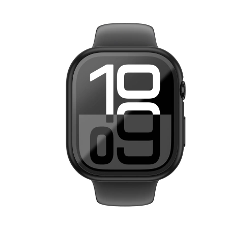 AmazingThing Radix Glass Case für Apple Watch 46 mm – Schwarz