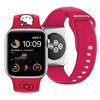 Hello Kitty Silicone Kitty Head strap for Apple Watch 38/40/41mm - red