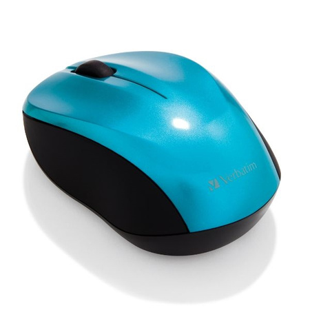 Verbatim Mysz bezprzewodowa Go Nano 1600 dpi niebieski/blue 49044