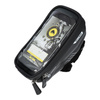 Uchwyt rowerowy / torba z pokrowcem na kierownice, na zamek WILDMAN E1 1L 4" - 7"