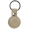 Oryginalne Etui APPLE AIRTAG Audi Synthetic Leather (AU-ATKR-Q3/D1-BG) beżowe
