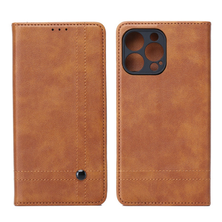 Etui Smart Seam do Xiaomi Redmi Note 14 Pro 5G (Global) brązowe