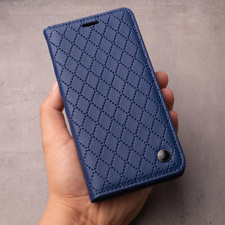 Etui Smart Caro do Xiaomi Redmi 15 5G granatowe