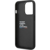 Hülle BMW BMHCP13L22NBCK iPhone 13 Pro / 13 6,1&quot; schwarz/schwarz Hardcase Leder Carbon