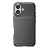 Thunder Case iPhone 16 Silicone Case - Black