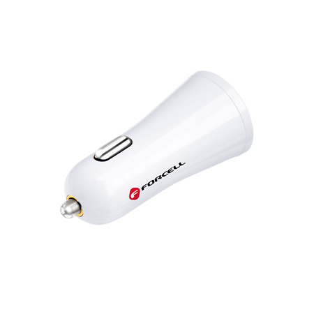 FORCELL ładowarka Samochodowa ze złączem USB - 2,4A z funkcją Quick Charge 3.0