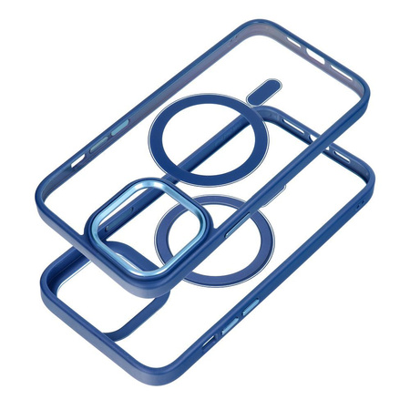 Futerał COLOR EDGE MAG COVER kompatybilny z MagSafe do IPHONE 17 Pro niebieski