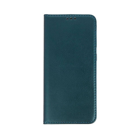 Etui HUAWEI P20 LITE portfel z klapką skóra ekologiczna Kabura Magnet Book zielony 