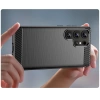 Etui silikonowe Carbon Case do Samsung Galaxy S25 Ultra - czarne
