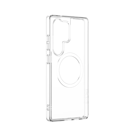 AmazingThing Minimal Mag Case with Magnetic Ring for Samsung Galaxy S25 Ultra - Transparent