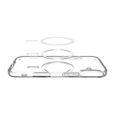 SPIGEN LIQUID CRYSTAL MAG MAGSAFE IPHONE 17 CLEAR/WHITE