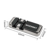 Wozinsky Magnetischer Telefonhalter mit Kabelorganisation (WMCDO-B1)