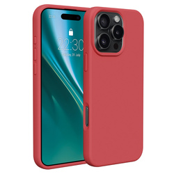 Nakładka Etteri Silicone Case do iPhone 16 Pro Max 6,9" malinowa