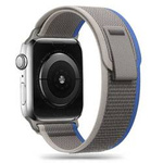 Strap for APPLE WATCH 4 / 5 / 6 / 7 / 8 / SE (38 / 40 / 41 MM) Tech-Protect Nylon Grey&Blue