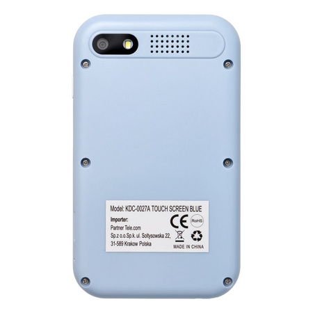 Telefon do gier dla dzieci z ekranem dotykowym 2,8" KDC-0027A niebieski