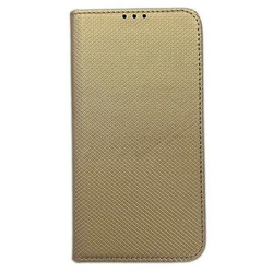 Etui Smart Magnet book iPhone 15  6.1"złoty/gold