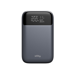 Allity power bank APB-200 PD QC 33W 10000 mAh szary