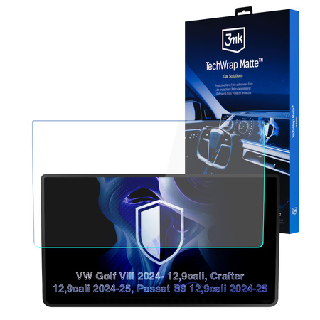 VW Golf VIII 2024- 12,9cali - 3mk TechWrap Matte Center Display