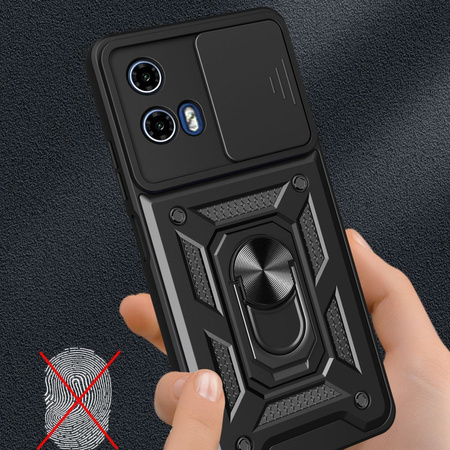 Tech-Protect Camshield Pro Hülle für Motorola Moto G85 5G – Schwarz