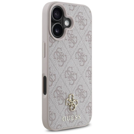 Case IPHONE 16 Guess HC PU 4G Small 4G & Classic pink